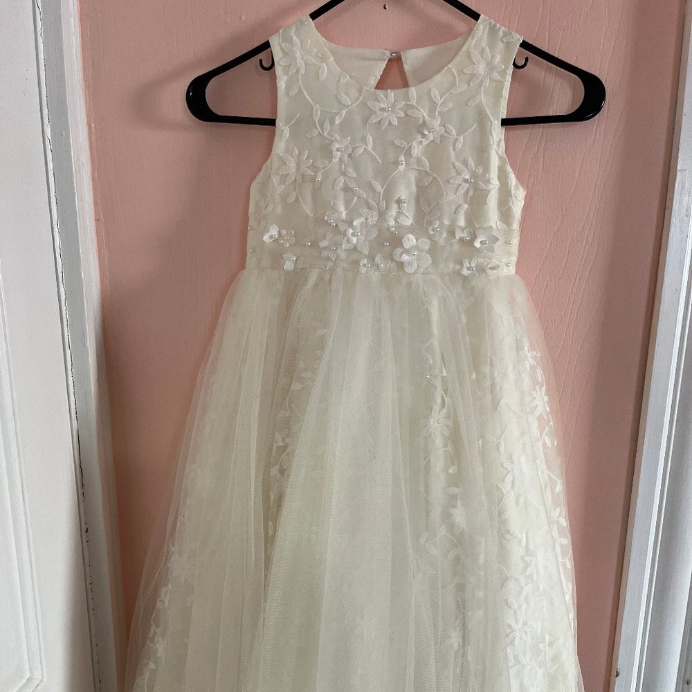 BHLDN Anthropologie Flower Girl Dress